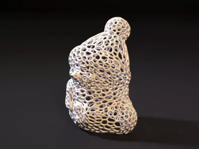Snowman 3D print model