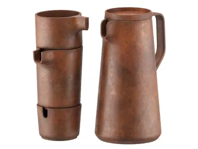 Silt Jug Collection 3D model