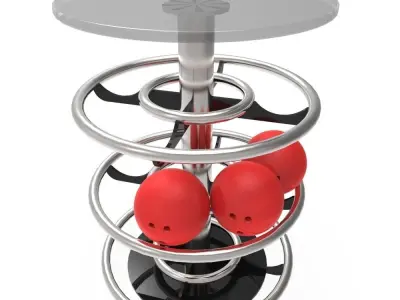 Bowling Table 3D model