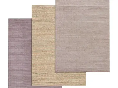 Rug Set 947 3D model