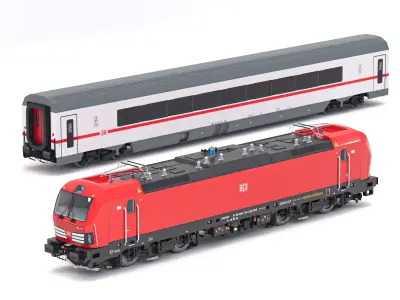 Passenger Train DB Collection 1 3D model