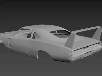 Dodge Charger Daytona 1969 Body for print 3D print model