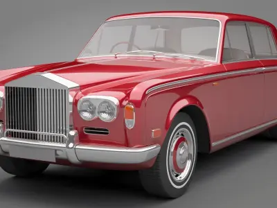 Generic Old Car 02 3D model