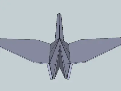 Origami crane Free 3D print model