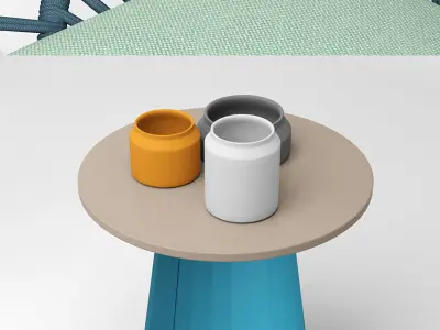 kettal cala 2 place sofa 3D model