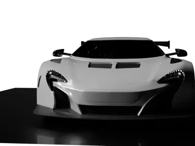Sport car 3D model