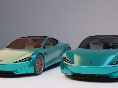 Tesla Roadster 3D model