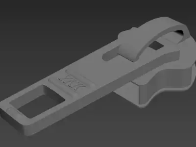 zipper handle for tool Free 3D model