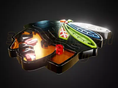 Chicago Blackhawks logo - Cinematic - 3D print 3D model