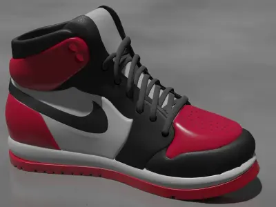 Nike Air Jordan 3D model