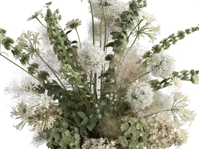 Flower In Vase 116 3D model