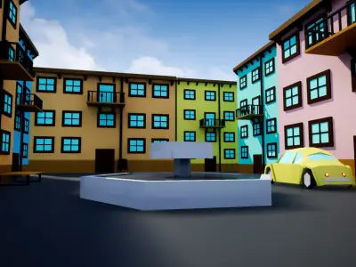 Low Poly Art Pack Low-poly 3D model