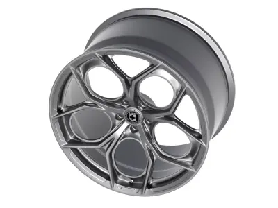 HRE P111SC car rim Low-poly 3D model