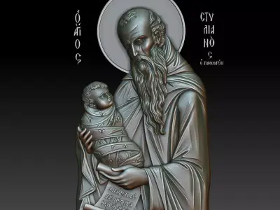 Saint Stilianos 3D model