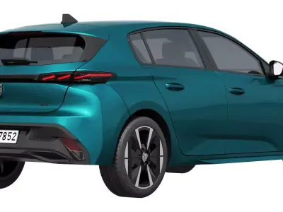 Peugeot 308 2026 3D model