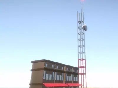  Modular Pack Low Poly Low-poly 3D model