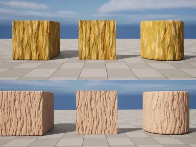 30 Materials Stylized Starter Pack Kit Texture