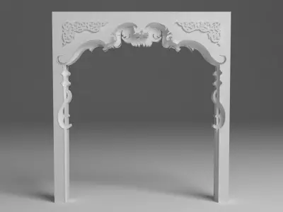 Indian Arch 3D model