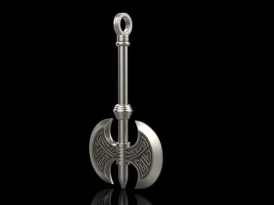 Axe pendant model 827 3D print model
