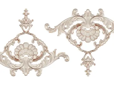 Classic carved 188 3D model