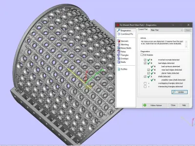 Luxury female ring with a lot of Gems 3D print model