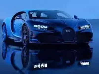 bugatti chiron 2021 model 3D model