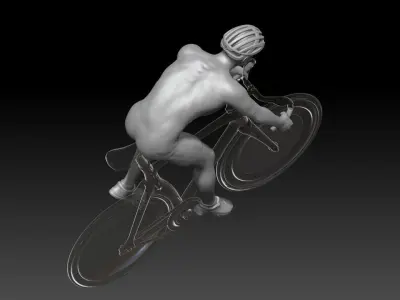 bicycle man 1 3D print model