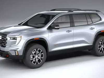 GMC Acadia 2024 3D model