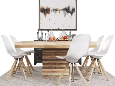 Helena set from High Fashion Home 3D model