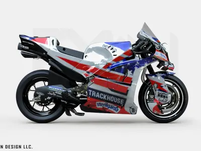 Aprilia RS-GP Trackhouse Racing MotoGP 2024 3D model