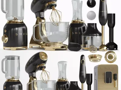 Collection smeg 3 3D model