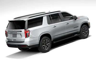 Chevrolet Z71 Suburban 2021 3D model