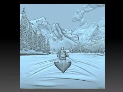 Landscape Canada 3D print model