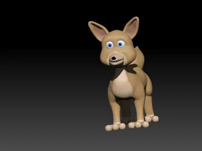 Dog 3d model 3D model