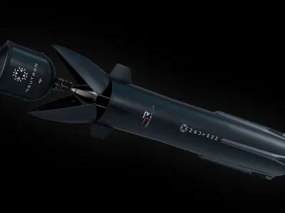 Rocket Lab Neutron rocket  3D model