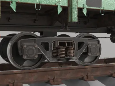 freight car 3D model