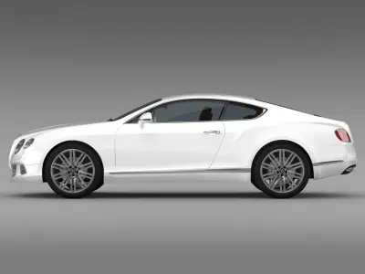 Bentley Continental GT Speed 2012 3D model