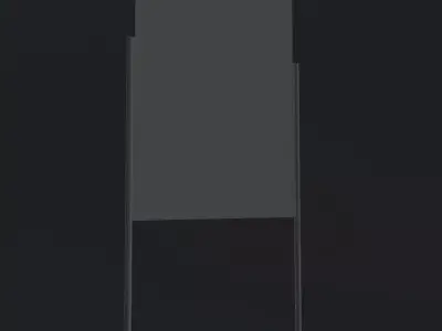 Cavalete visual para marketing Free 3D model