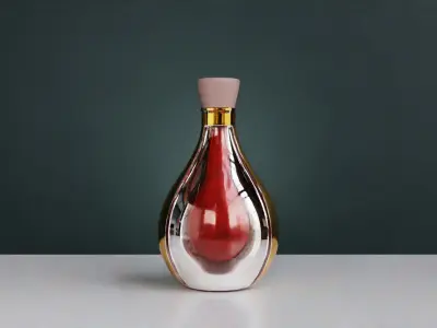 Stylized Perfume Bottle  Free 3D model