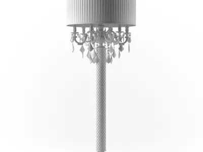 Floor lamp Zanaboni classic 3D model