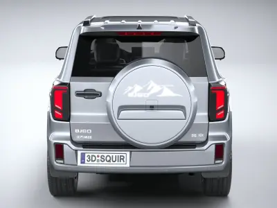 Baic Beijing BJ60e 2025 3D model