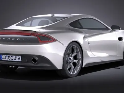 Generic Coupe 2016 3D model