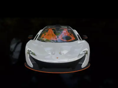 Mclaren P1 3D model