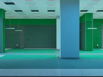 Dosch 3D - Environments - Clean Room 3D model