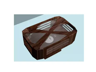 aquarium table 3D model