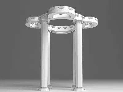 Modern Canopy 3D model