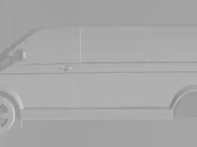 Volkswagen Transporter 3D model purchase