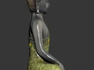 Buddha statue 3D model