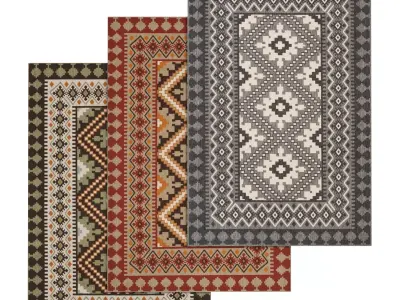 Rug Set 2161 3D model
