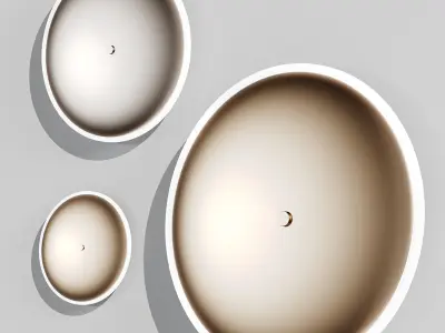 Graypants Chrona Wall Lamps 3D model